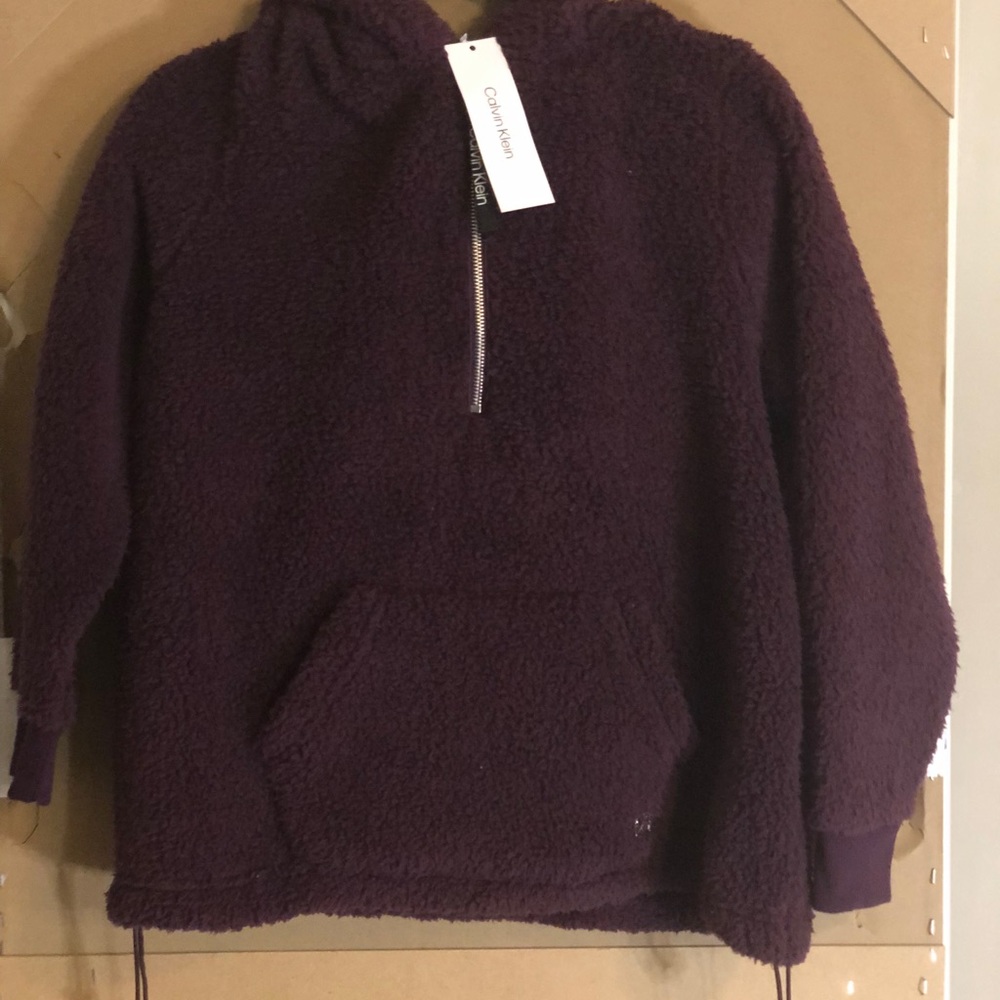 Calvin Klein pull over fleece